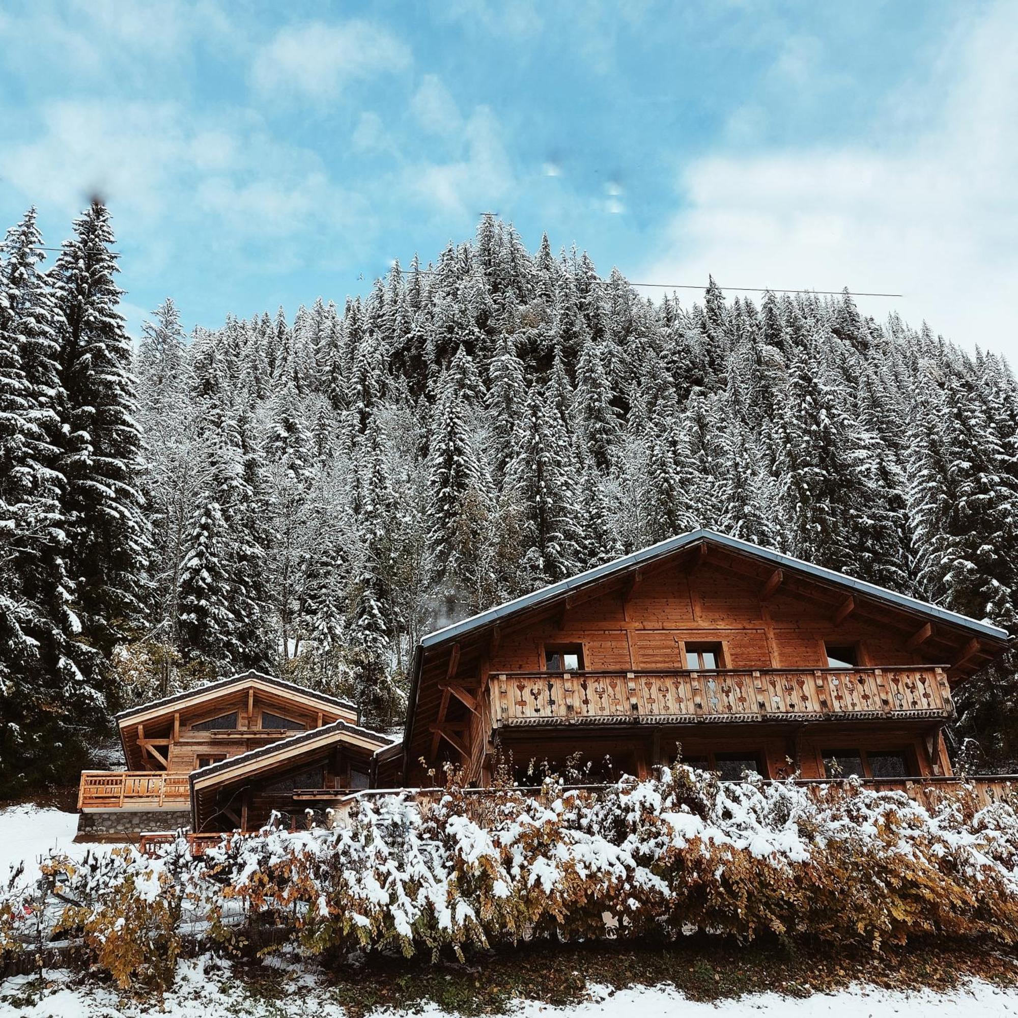 Savoya Lodges Chatel Bagian luar foto