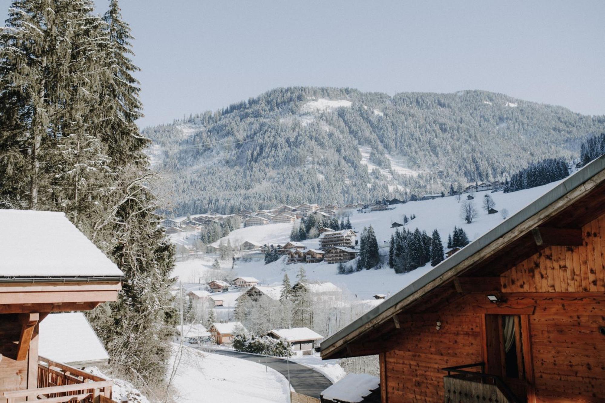 Savoya Lodges Chatel Bagian luar foto