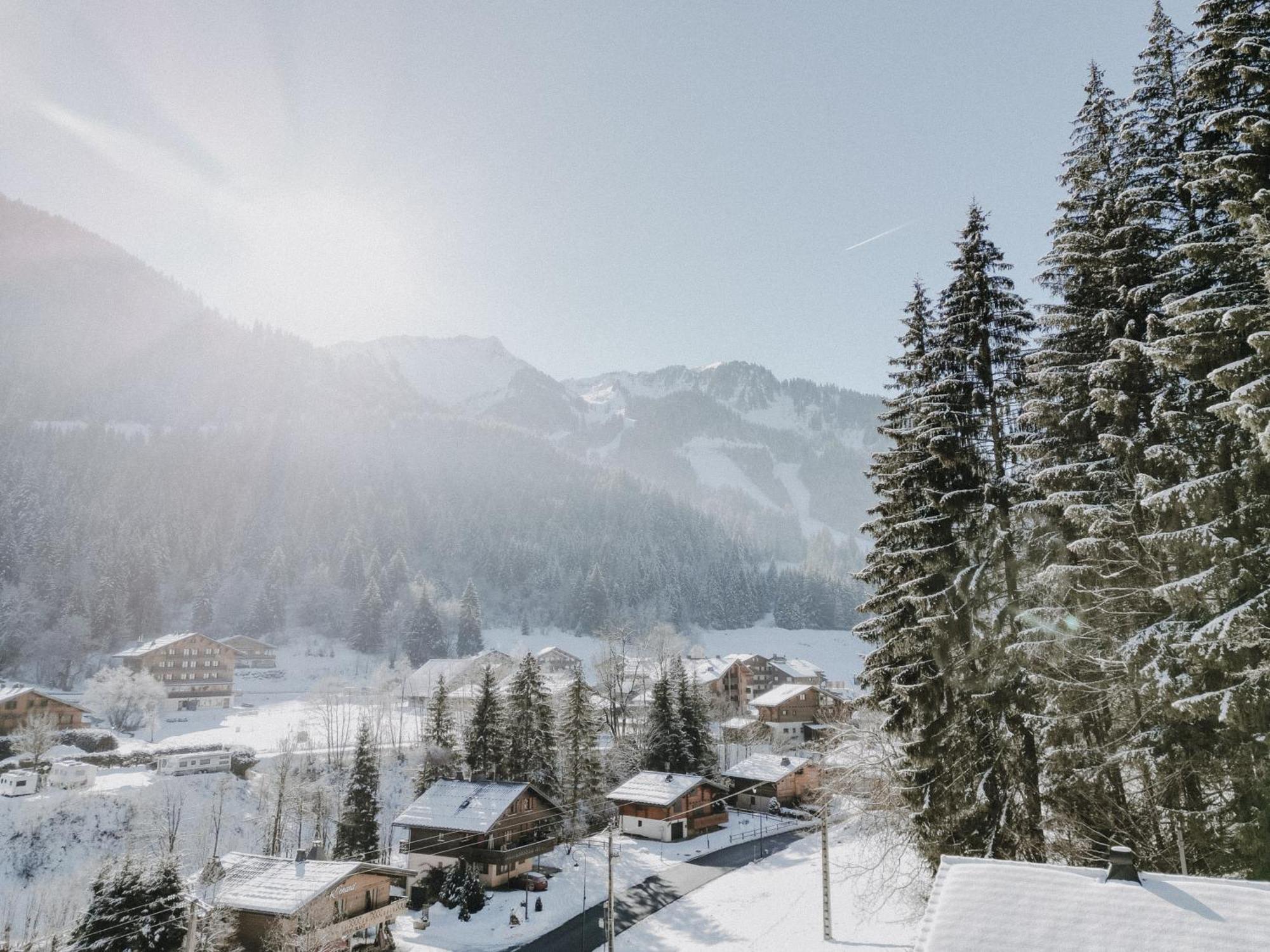 Savoya Lodges Chatel Bagian luar foto