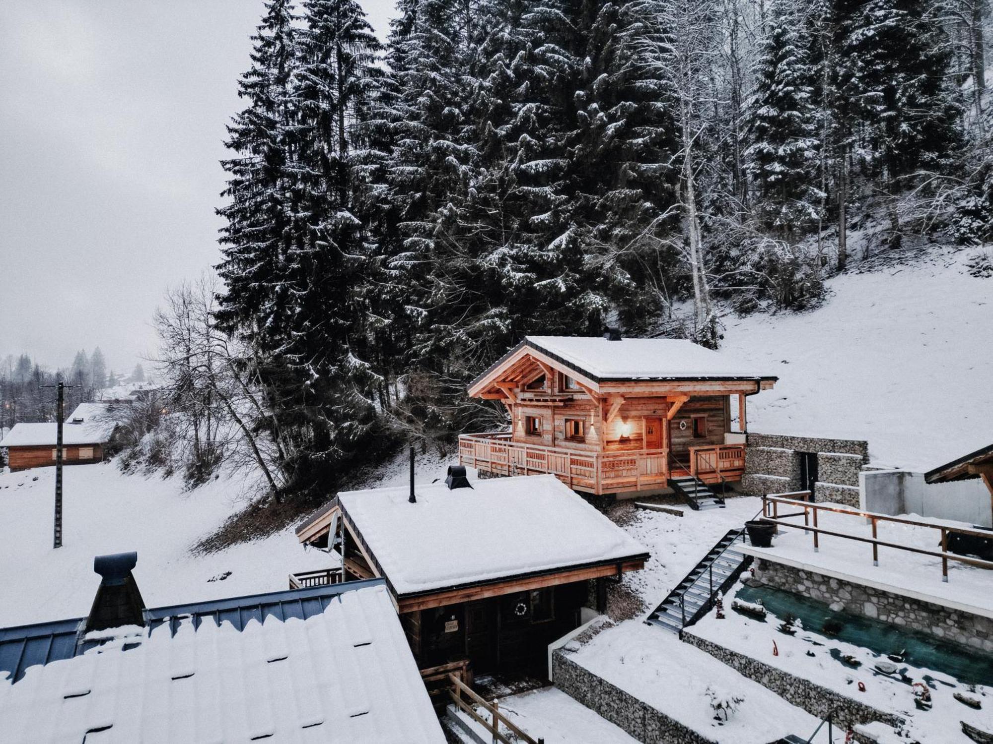 Savoya Lodges Chatel Bagian luar foto