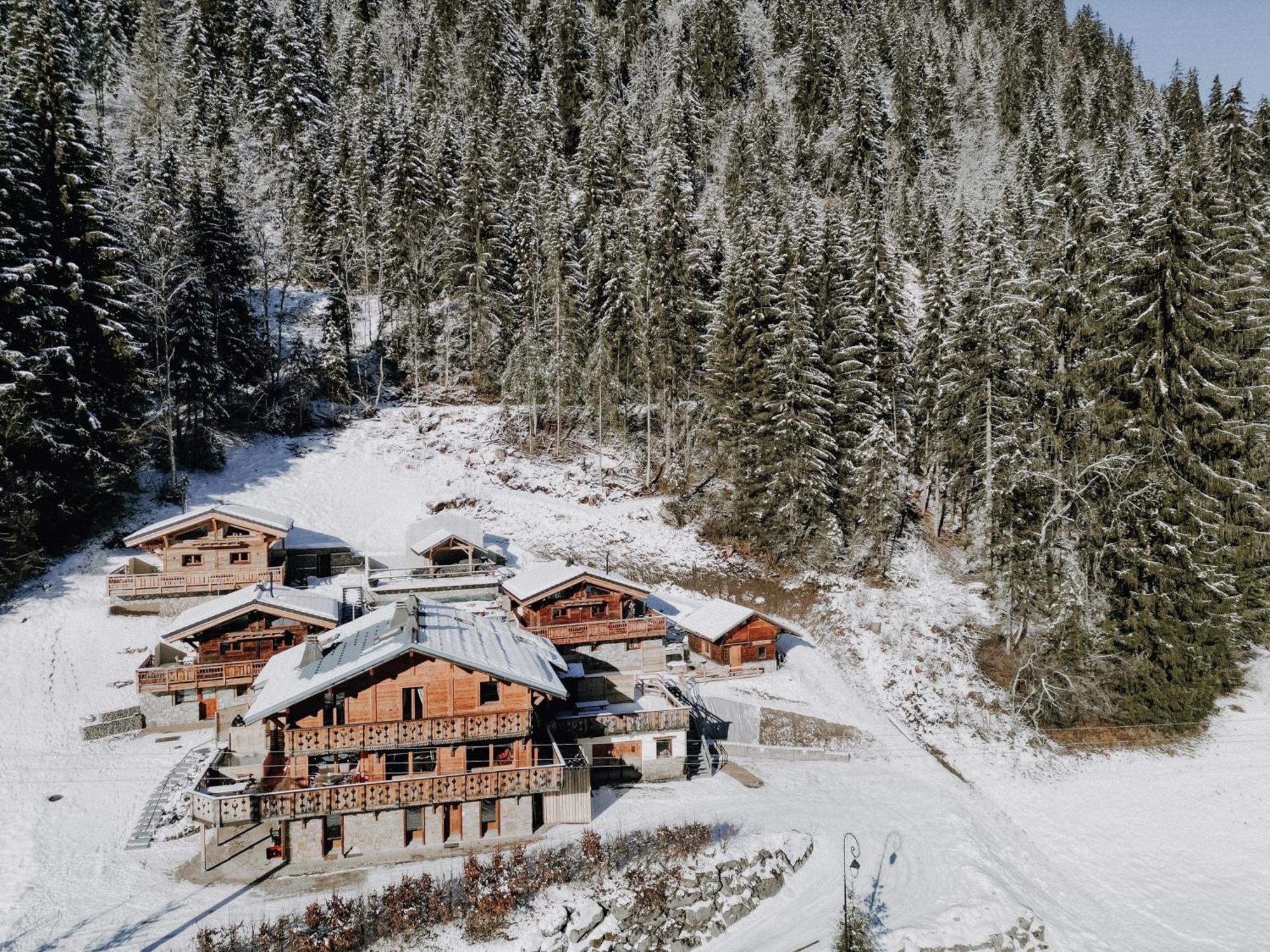 Savoya Lodges Chatel Bagian luar foto